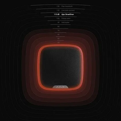 Ajax StreetSiren - беспроводная уличная сирена