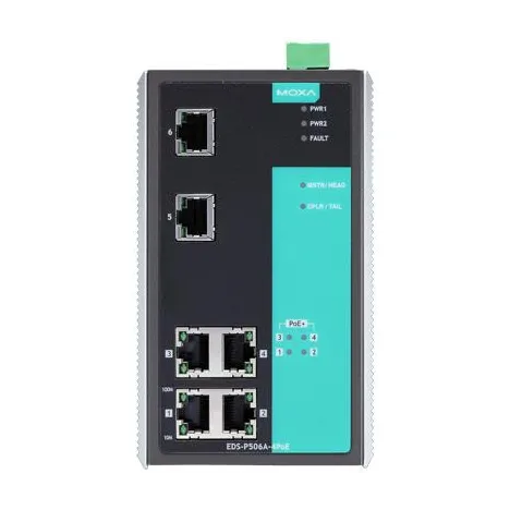 Коммутатор Moxa EDS-P506A-4PoE