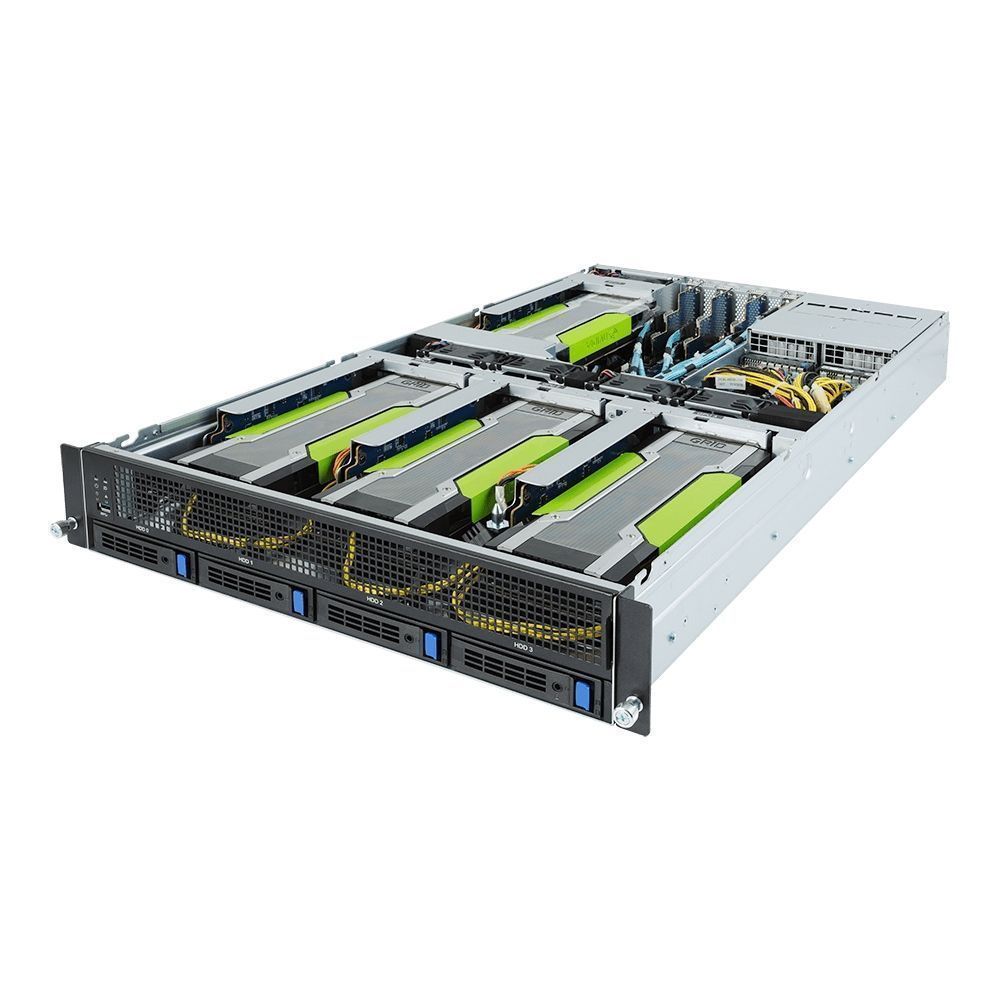 Сервер Gigabyte G241-G40 (rev. 100) HPC Server-2U 4xGPU