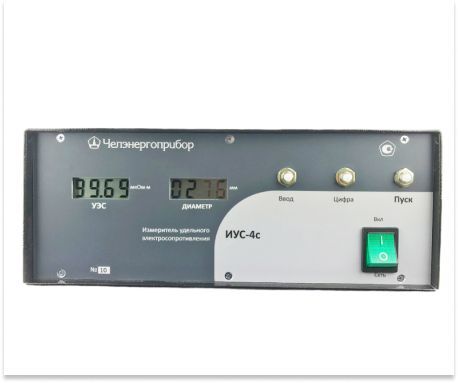 Прибор для измерения удельного электросопротивления углеграфитовых изделий Челэнергоприбор ИУС-4